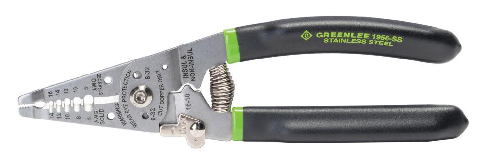 

Greenlee 6-14 AWG Stainless Steel Wire Strippers