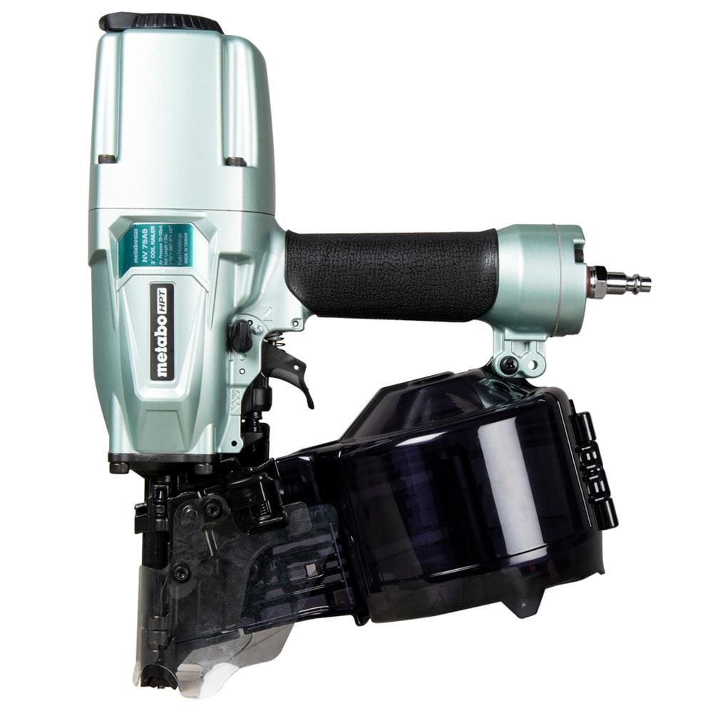 Metabo HPT NV75A5 Pneumatic 3in Siding/Light Framing Sheathing Coil Nailer