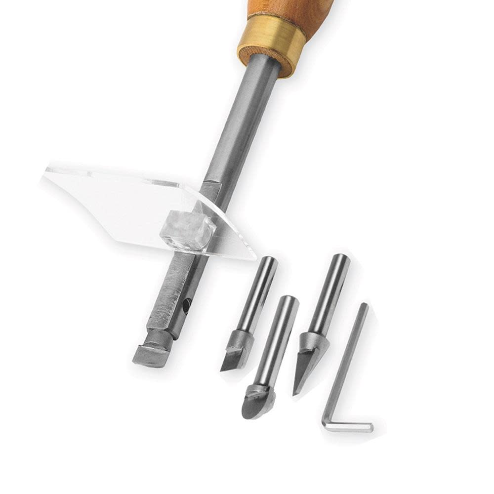 

PSI Woodworking Products 4 Bit Carbide Multi Cutter Chisel Set