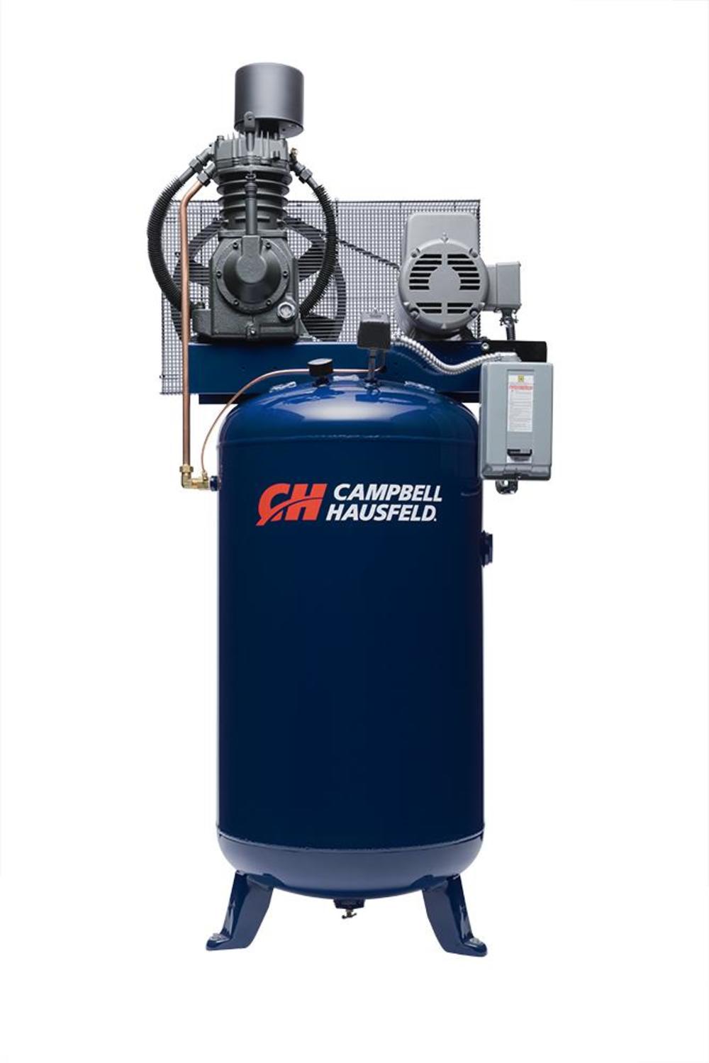 

Campbell Hausfeld Air Compressor 80 Gallon 25CFM Vertical Two Stage Stationary