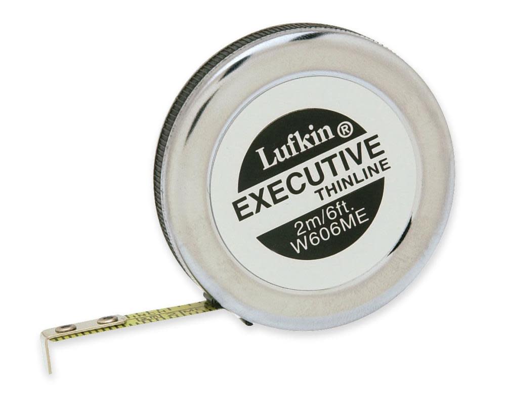 

Crescent Lufkin 1/4In x 6Ft Executive Thinline Tape Measure