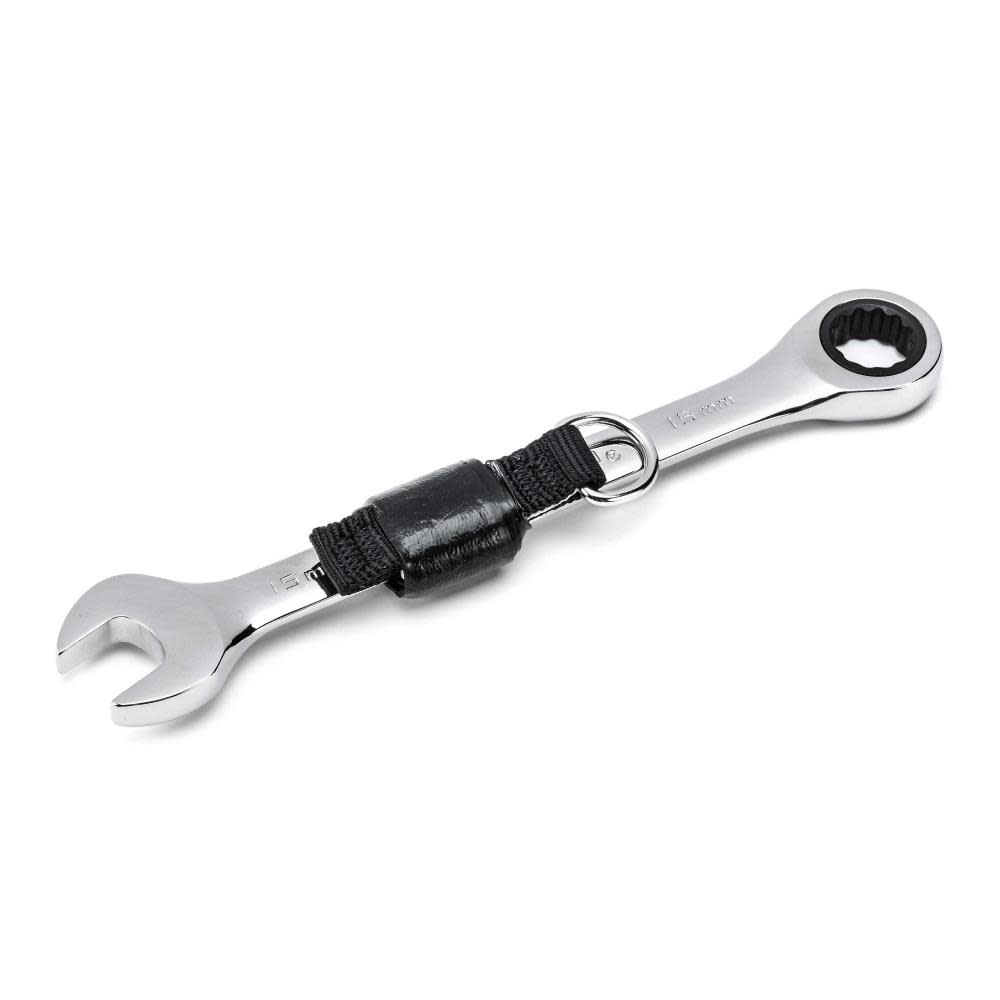 

GEARWRENCH 15mm 12 Point Tether Ready Ratcheting Combination Wrench