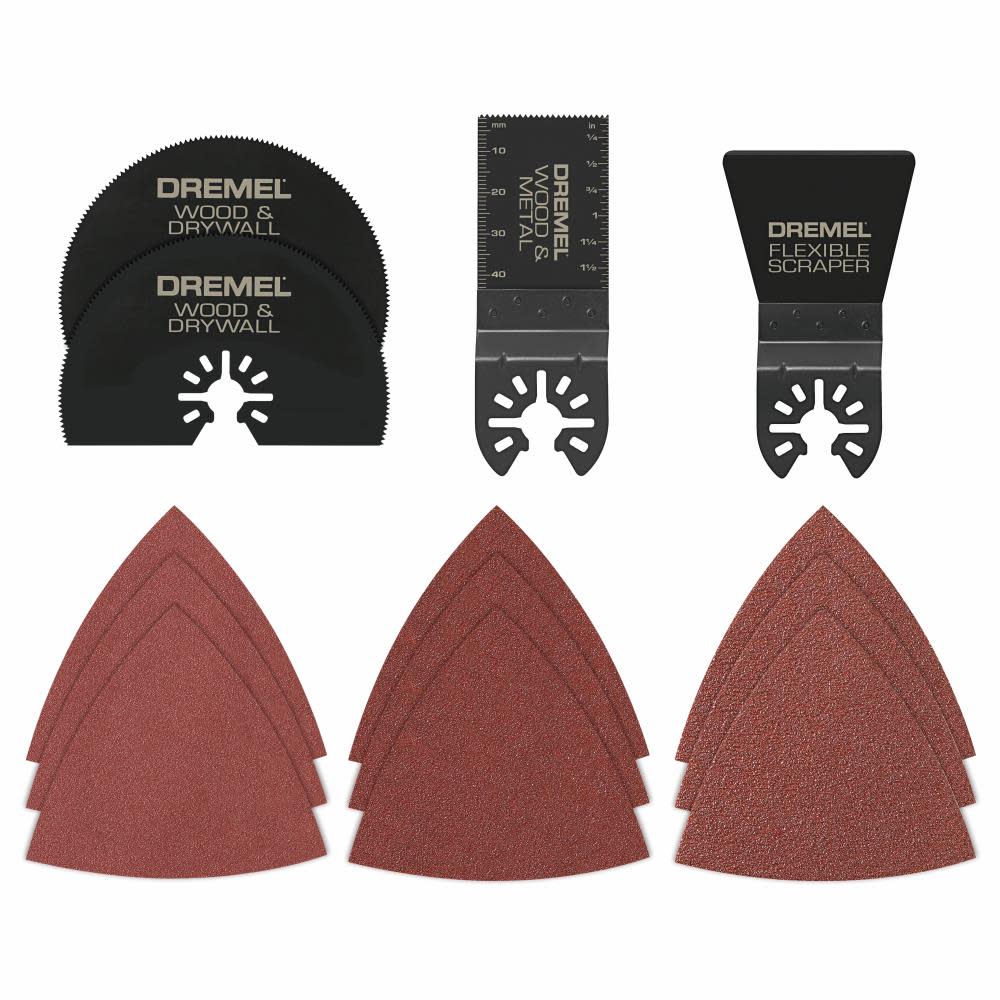 

Dremel Multi Max Oscillating Tool Accessory Kit