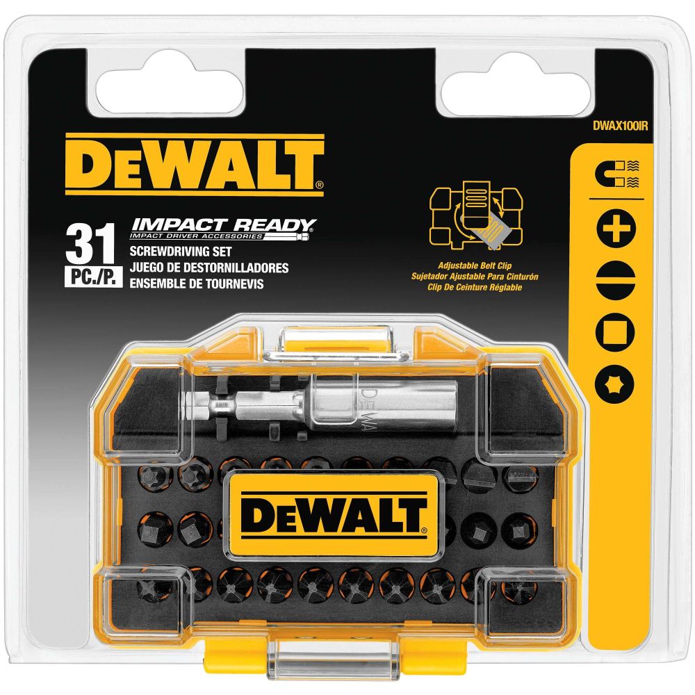 DEWALT 31 pc. Extra Small Tough Case Set DWAX100IR - Acme Tools