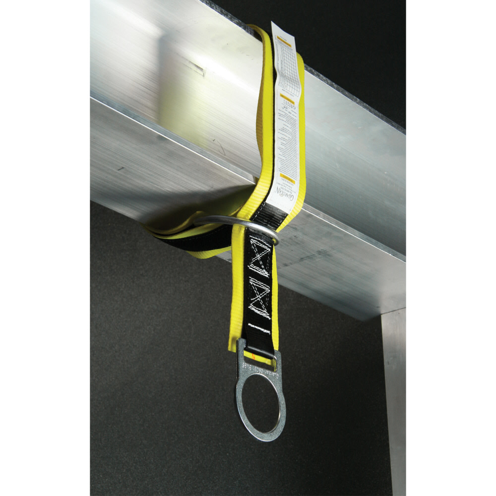 Pack of 3 Guardian Fall Protection 10785 Premium 3-Foot Cross-Arm Straps with Large and Small D-Rings 