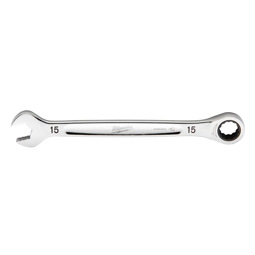

Milwaukee Ratcheting Combination Wrench 15mm Metric