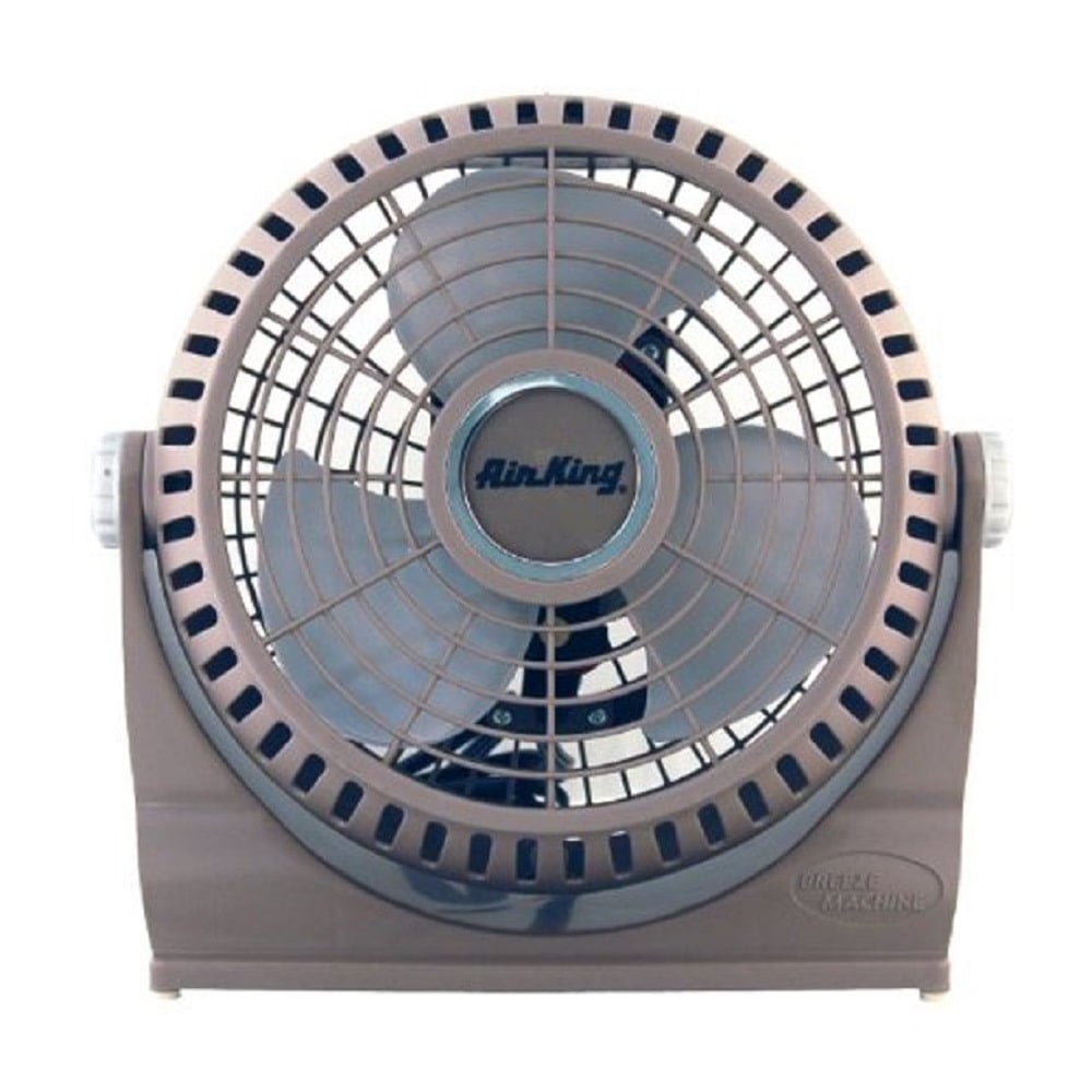 Air King 9 Inch 1/100HP 2 Speed Commercial Grade Pivot Floor Fan