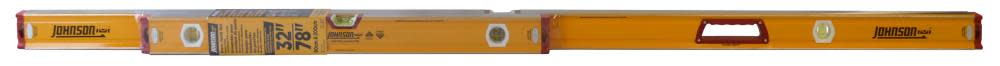 

Johnson Level 32 In. & 78 In. Heavy Duty Aluminum Box Level Door Jamb Set
