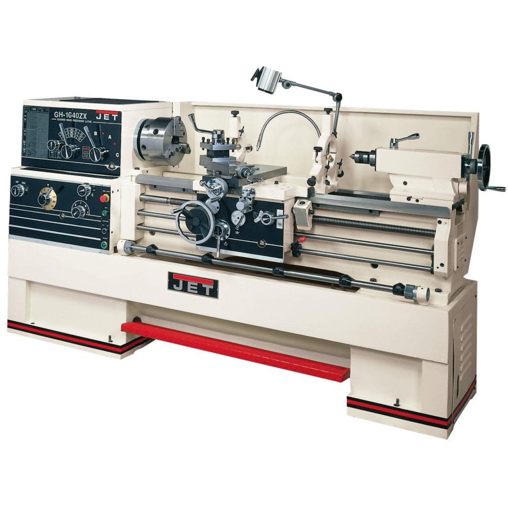 

JET GH-1860ZX Lathe with 2-Axis ACU-RITE DRO 200S Installed