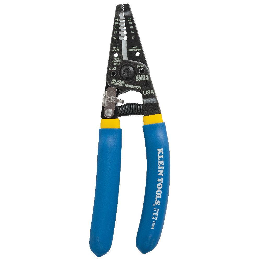 Klein® Kurve Wire Stripper/Cutter #10-18 Solid And #12-20 Stranded