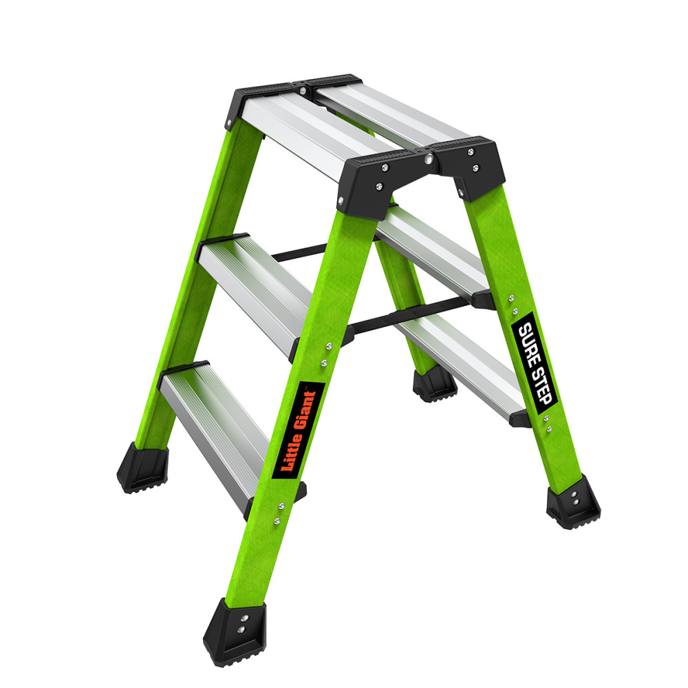 Little Giant Safety Sure Step 3-Step Model - ANSI Type 1AA - 375 lb ...
