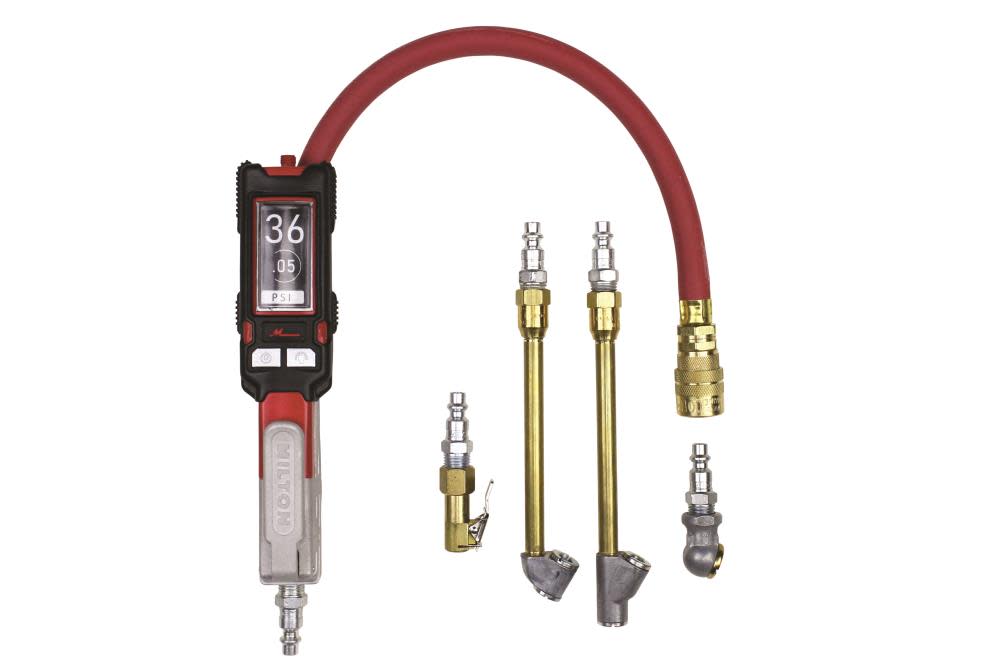 

Milton Precision Digital Tire Inflator & Pressure Gauge (0-160 PSI) Extreme 0.05% Accuracy