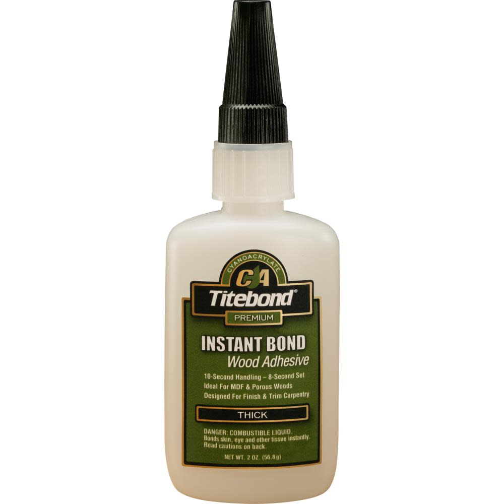 

Titebond 2 Oz Instant Bond Wood Adhesive Thick