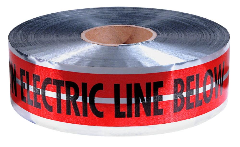 

Empire Level MAGNATEC Premium Detectable Tape Electric Line