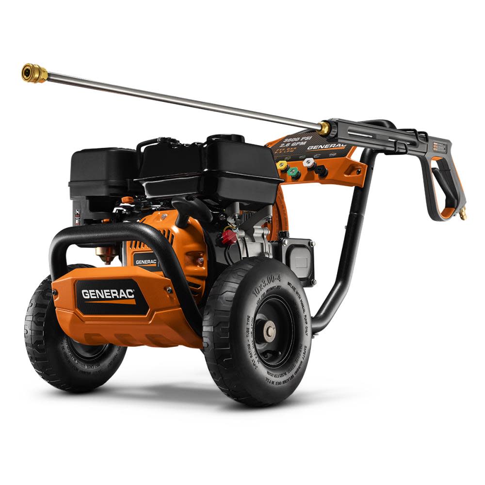 

Generac Commercial 3600PSI Power Washer 49-State/CSA