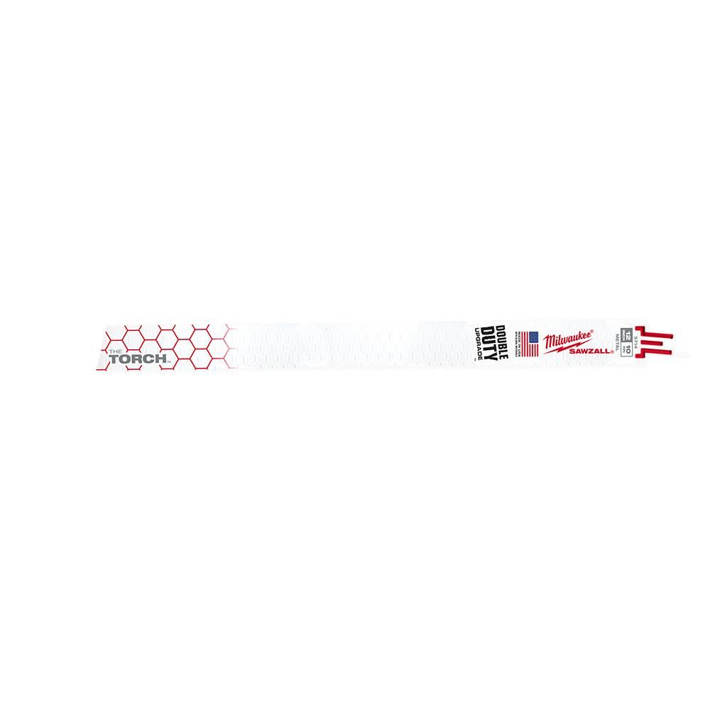 Milwaukee 12 in. 10 TPI THE TORCH SAWZALL Blades 5PK