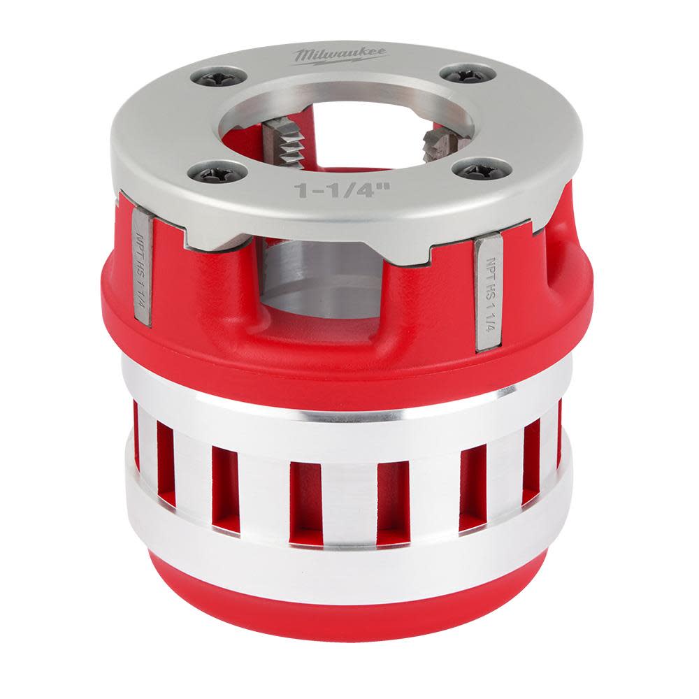 

Milwaukee 1 1/4" High Speed NPT Forged Aluminum Die Head