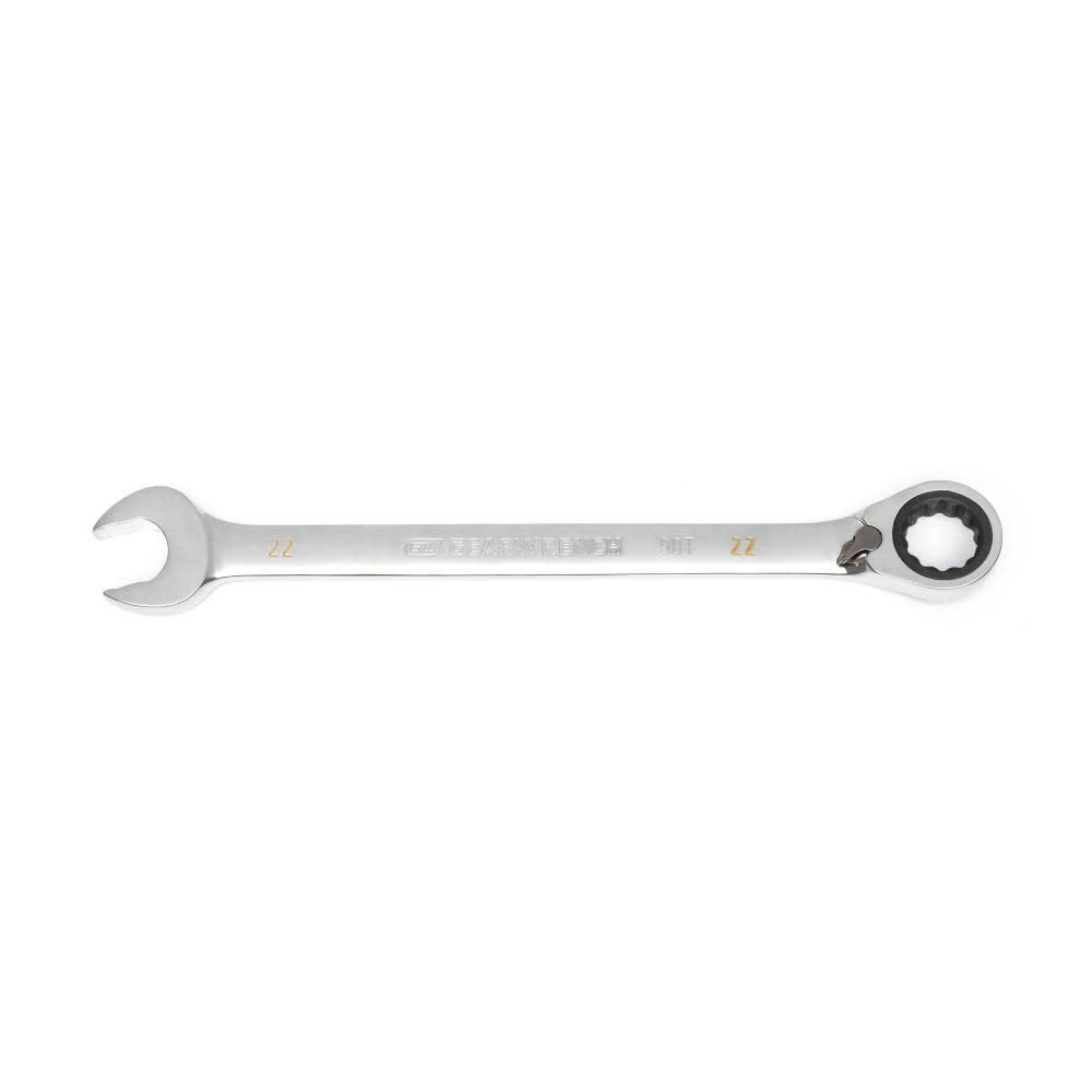 

GEARWRENCH 22mm 90-Tooth 12 Point Reversible Ratcheting Wrench