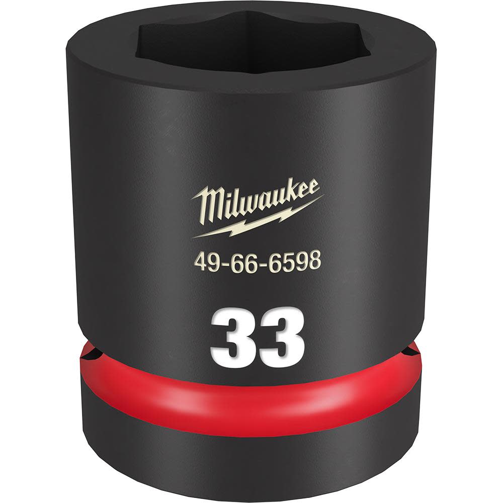 

Milwaukee Impact Socket 1" Drive 33mm Standard 6 Point