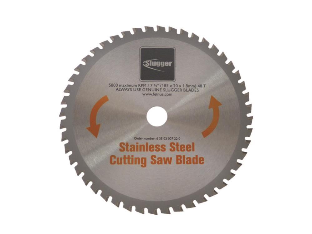 

Fein 7.25 Stainless Steel Saw Blade for 7.25 In. Slugger by Metal Cutting Saw