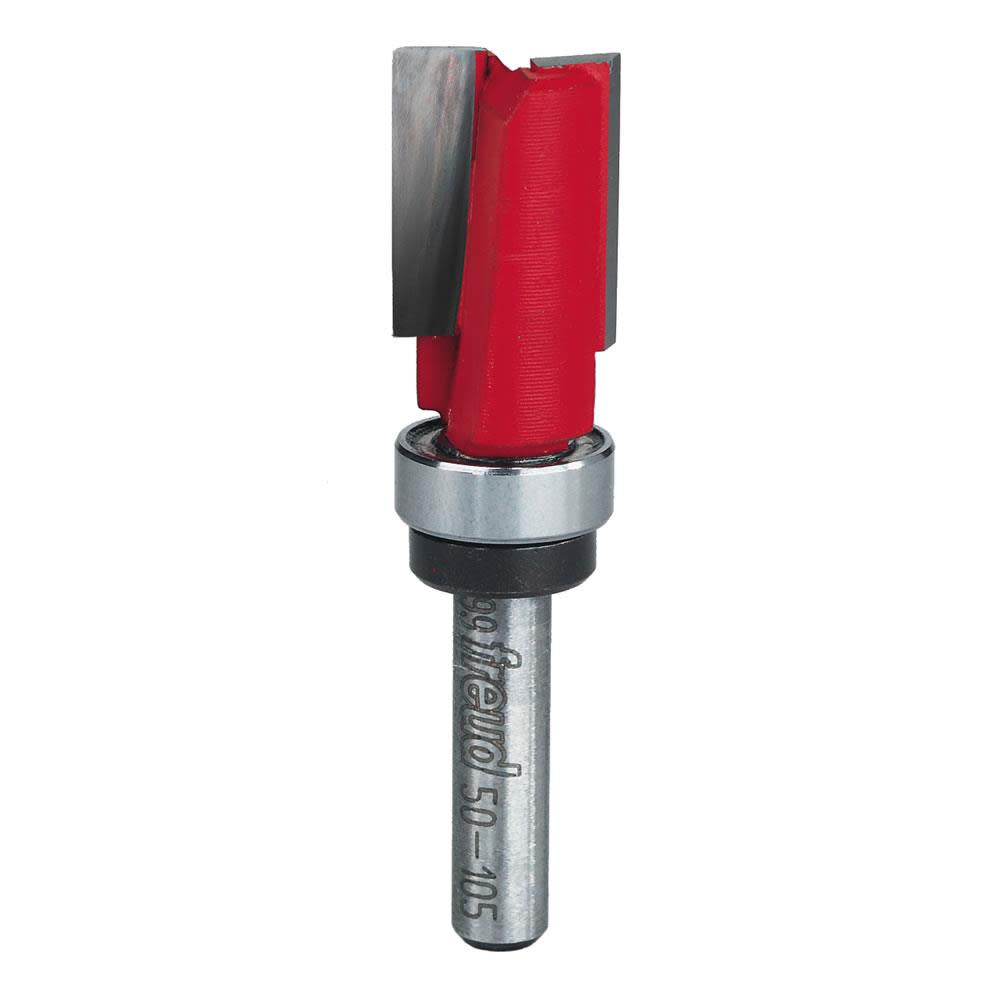 

Freud 9/16 In. (Dia.) Top Bearing Flush Trim Bit with 1/4 In. Shank