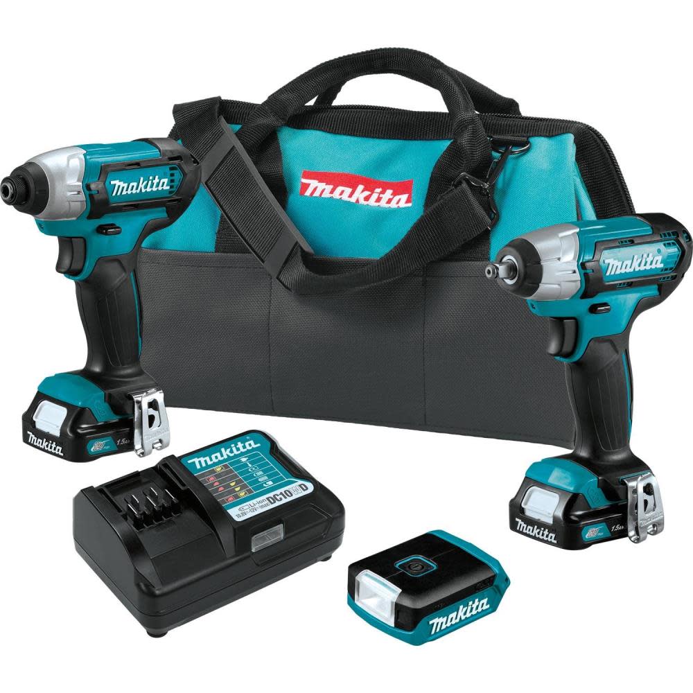 

Makita 12V Max CXT Lithium-Ion Cordless 3-Pc. Combo Kit (1.5Ah)