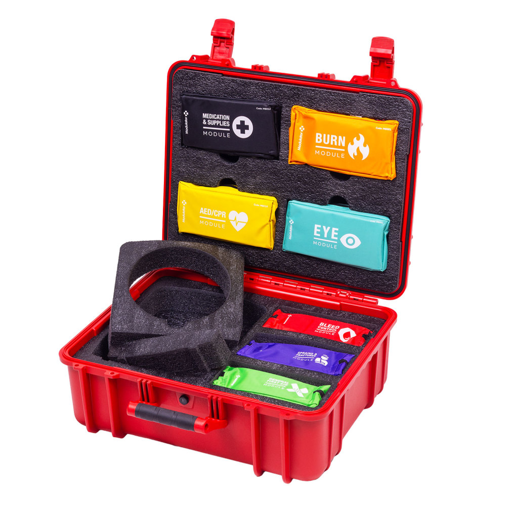 Aero Healthcare Modulator Flex Trauma Kit without AED - XL Rugged Hard Case, Standard