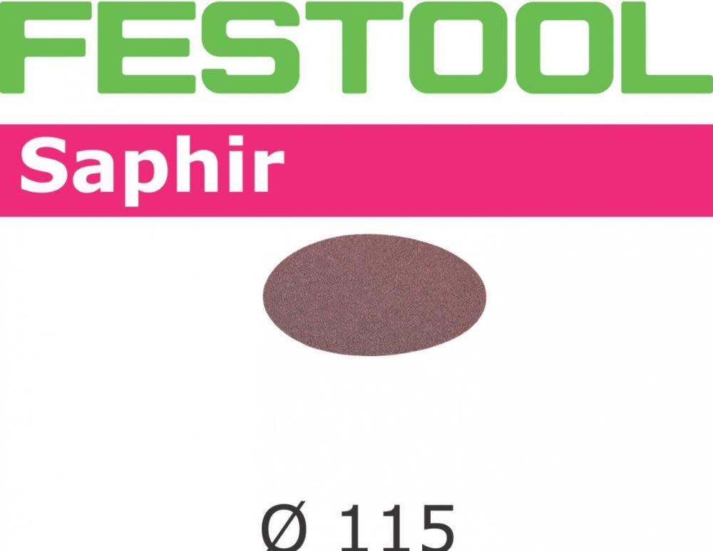 

Festool Saphir P24 Grit Abrasives for RAS 115 Sander - Pack Of 25