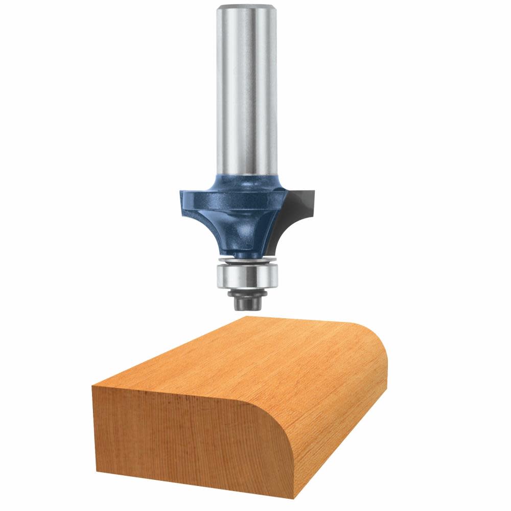 

Bosch 1/4 In. x 1/2 In. Carbide Tipped Roundover Bit