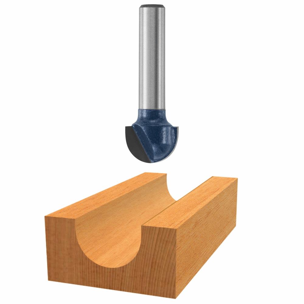 

Bosch 3/16 In. x 3/8 In. Carbide Tipped Core Box Bit