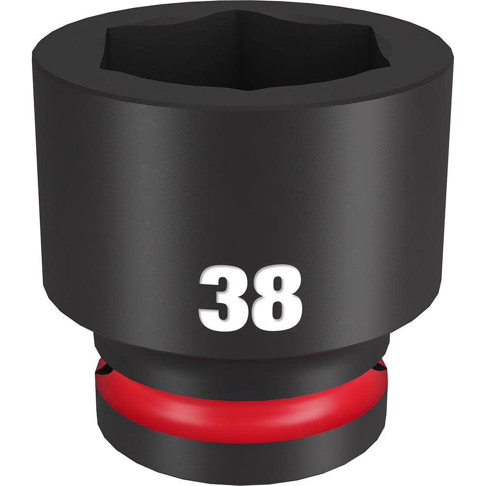 

Milwaukee Impact Socket 3/4" Drive 38mm Standard 6 Point