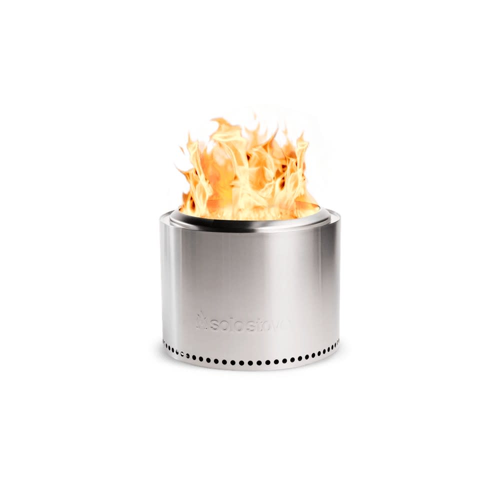bushdebrunt brunt 木人拳　solo stove Bonfire Smokeless Fire Pit 2.0 - Portable. Stainless. | Solo