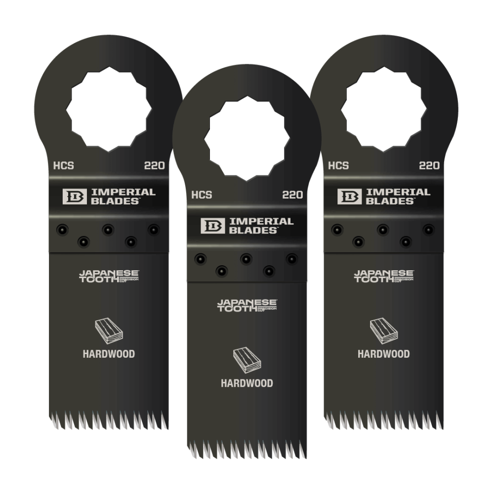 

Imperial Blades SuperCut 1-1/4" Japanese Tooth Hardwood Blade 3PC