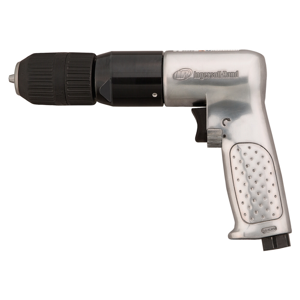 

Ingersoll Rand 1/2 In. Keyless Chuck Reversible Air Drill 500 RPM 0.5 HP