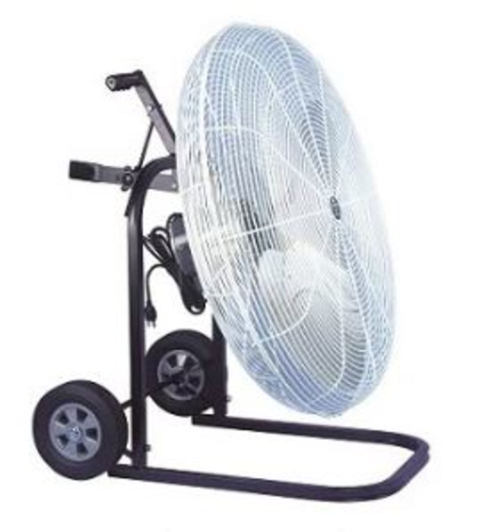 Schaefer 5.2A 1PH 2 Speed Metallic Blade White Guard Circulation Fan