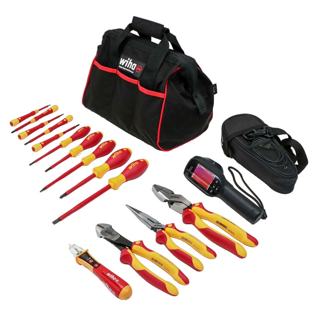 Wiha HIKMICRO E1L Thermal Camera Inspection Insulated Tool Set