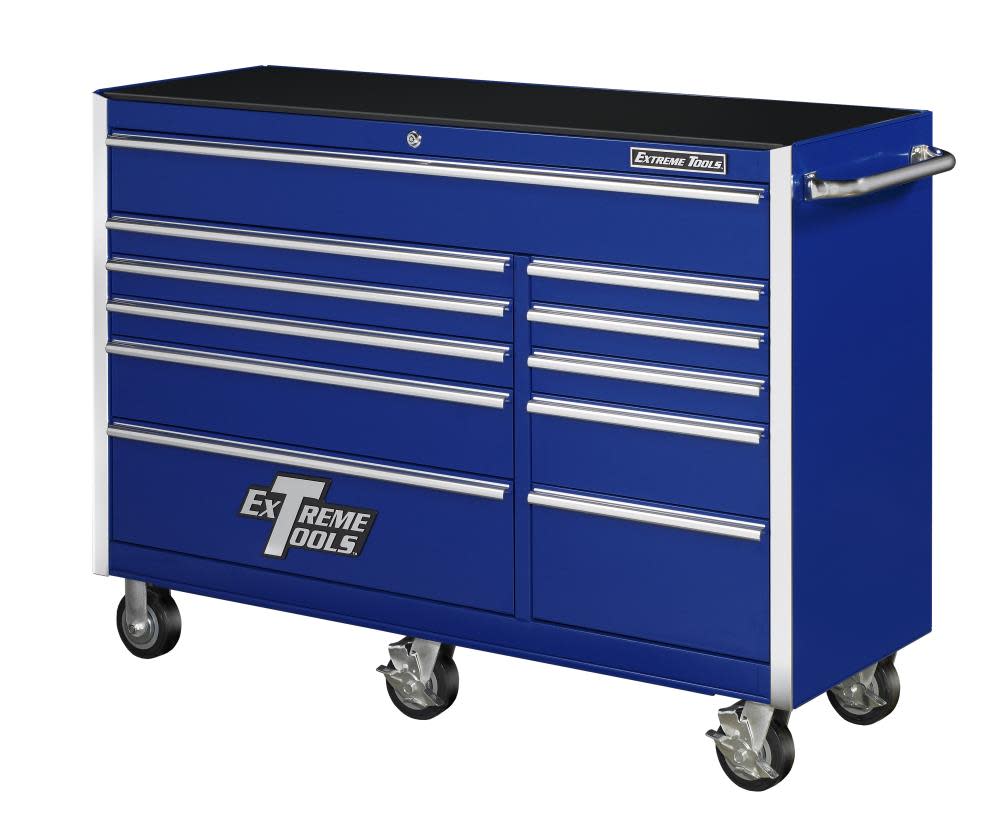 

Extreme Tools 11 Drawer Roller Cabinet - Blue