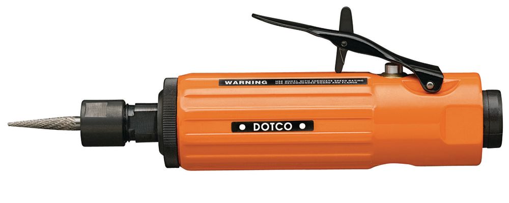 

Cleco Dotco Inline Die Grinder 23000 RPM 0.6 HP 1/4' Collet Front Exhaust