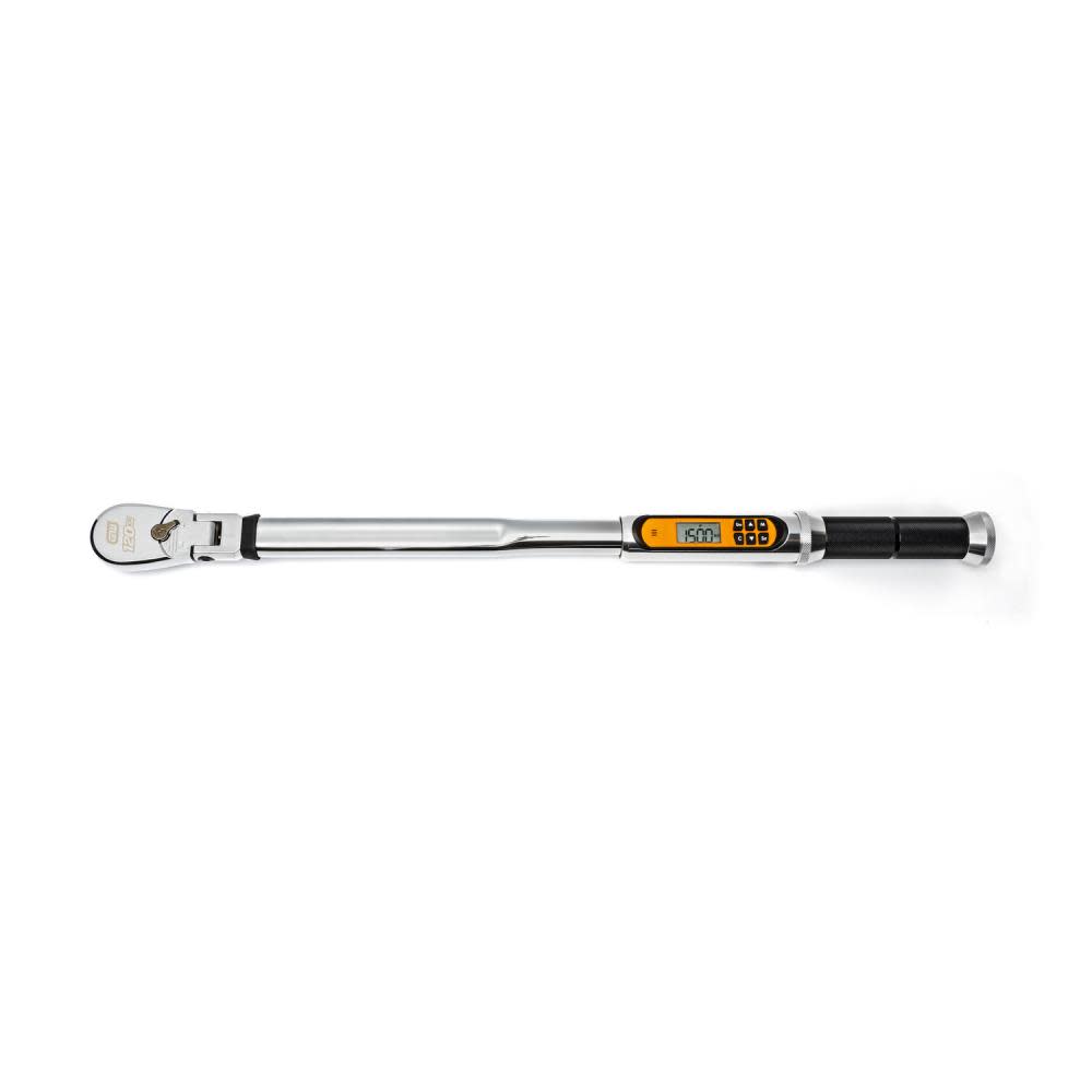 

GEARWRENCH 1/2" Drive 120XP Flex Head Electronic Torque Wrench with Angle