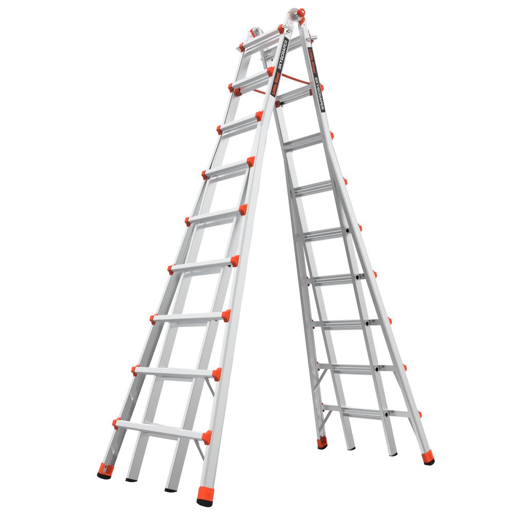 

Little Giant Safety M17 Type 1A SkyScraper Aluminum Multi-Position Ladder