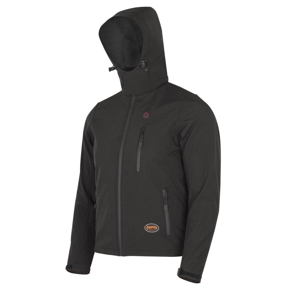 

Pioneer 5431U Heated Softshell Jacket Black Large