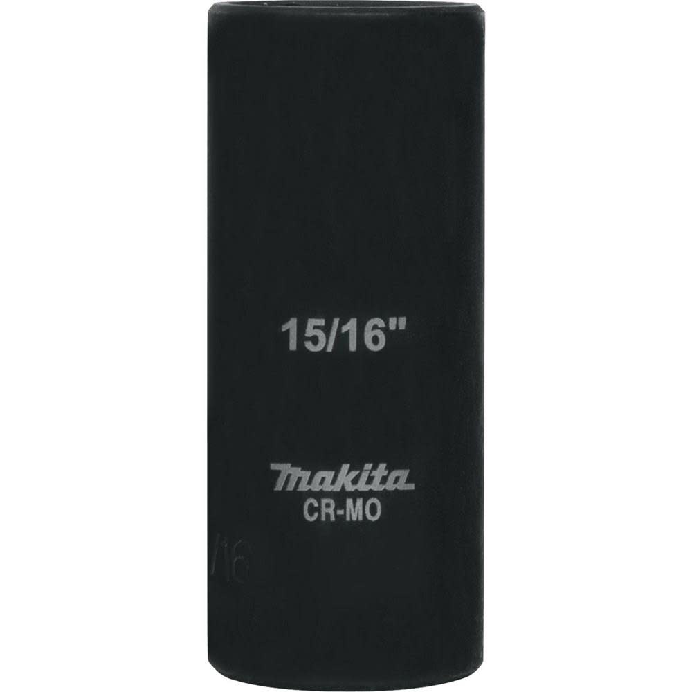 

Makita 15/16 in. Deep Well Impact Socket 1/2 in. Drive