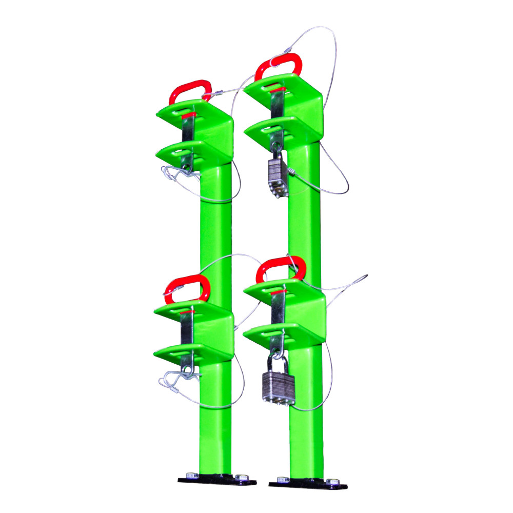 Green Touch Classic Series 2 Place Trimmer Rack For Open Trailer LA011 ...