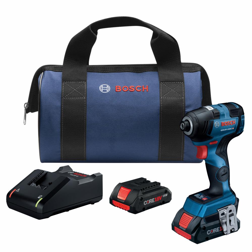 

Bosch 18V EC 1/4" Hex Impact Driver Kit