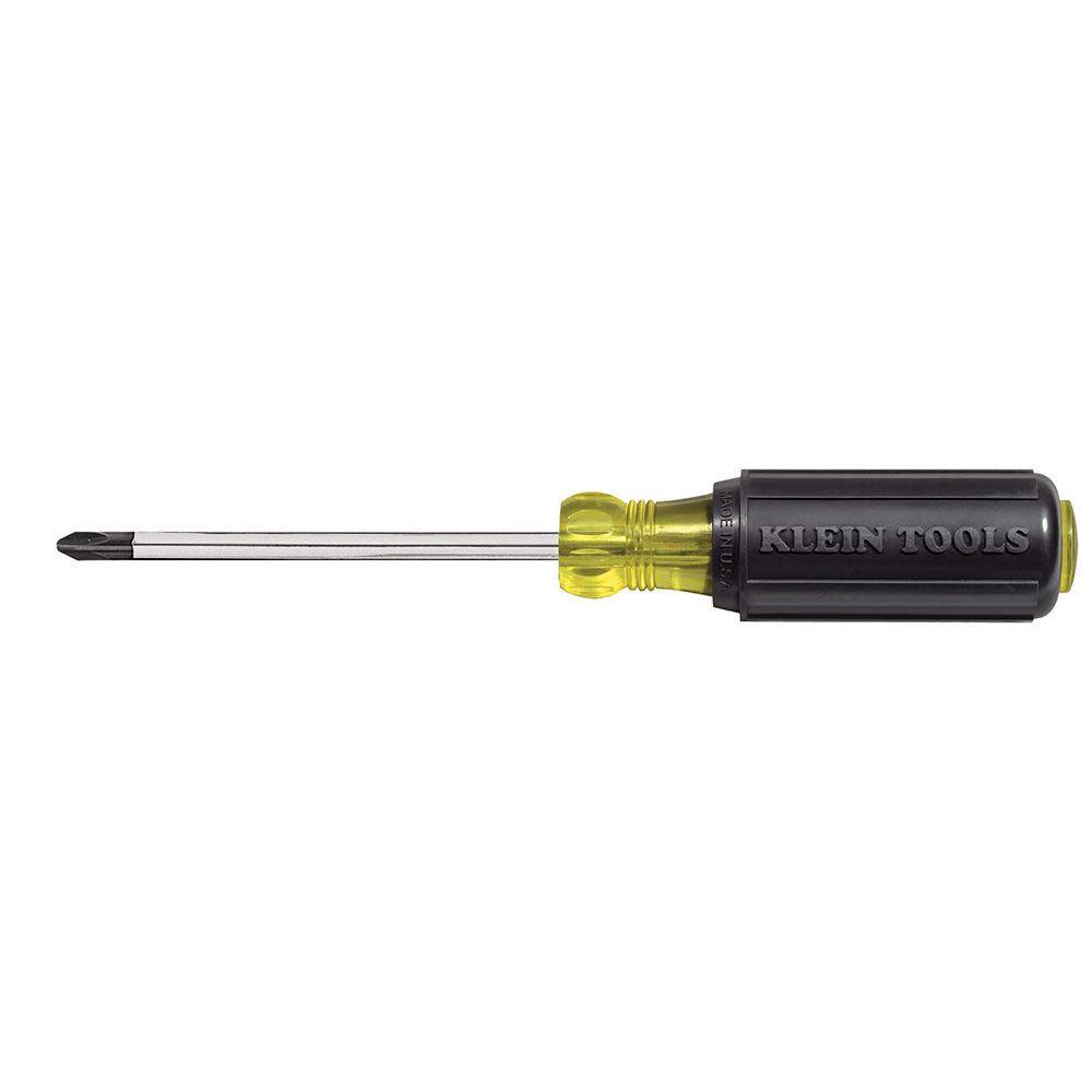 

Klein Tools #2 Phillips Screwdriver 4" Shank