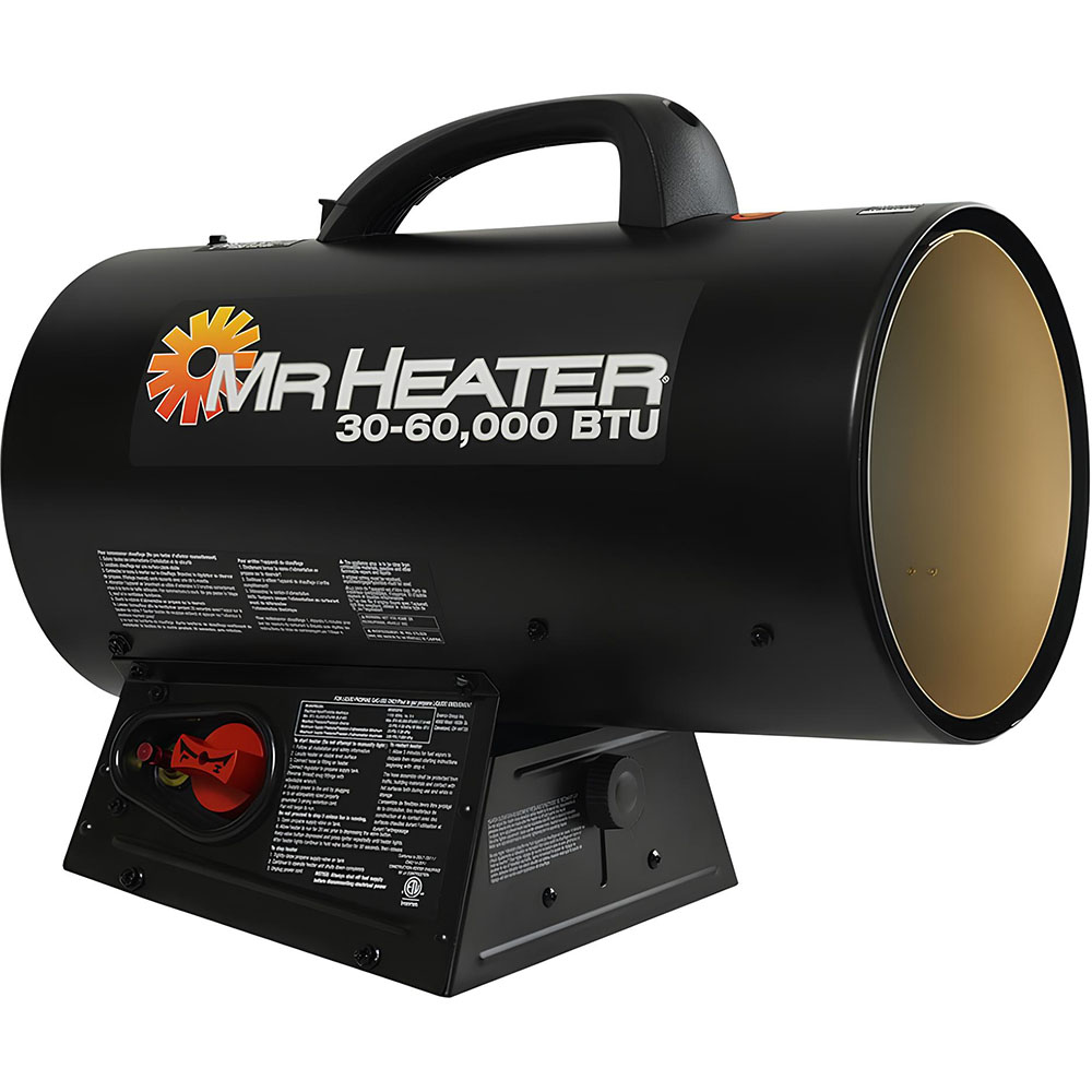 Mr Heater 60000 BTU Quiet Burner Technology Forced Air Propane
