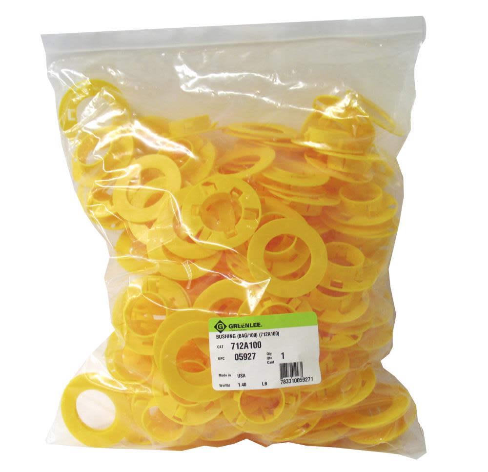 ・*.punchan‪‪‪.*¨̮・ Greenlee 7/8 In. Metal Stud Punch Bushings - 100 Count 711C