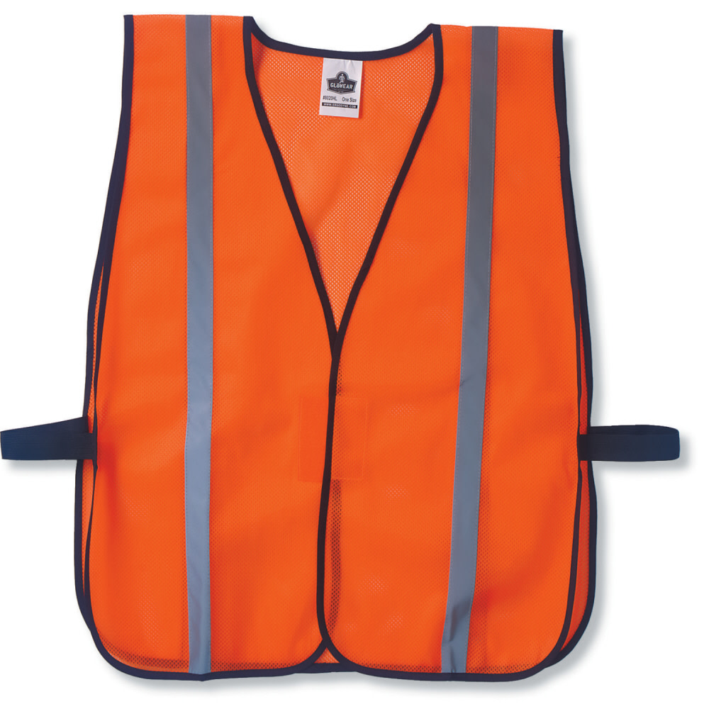 

Ergodyne GloWear 8020HL Orange Safety Vest GloWear 8020HL Orange Safety Vest