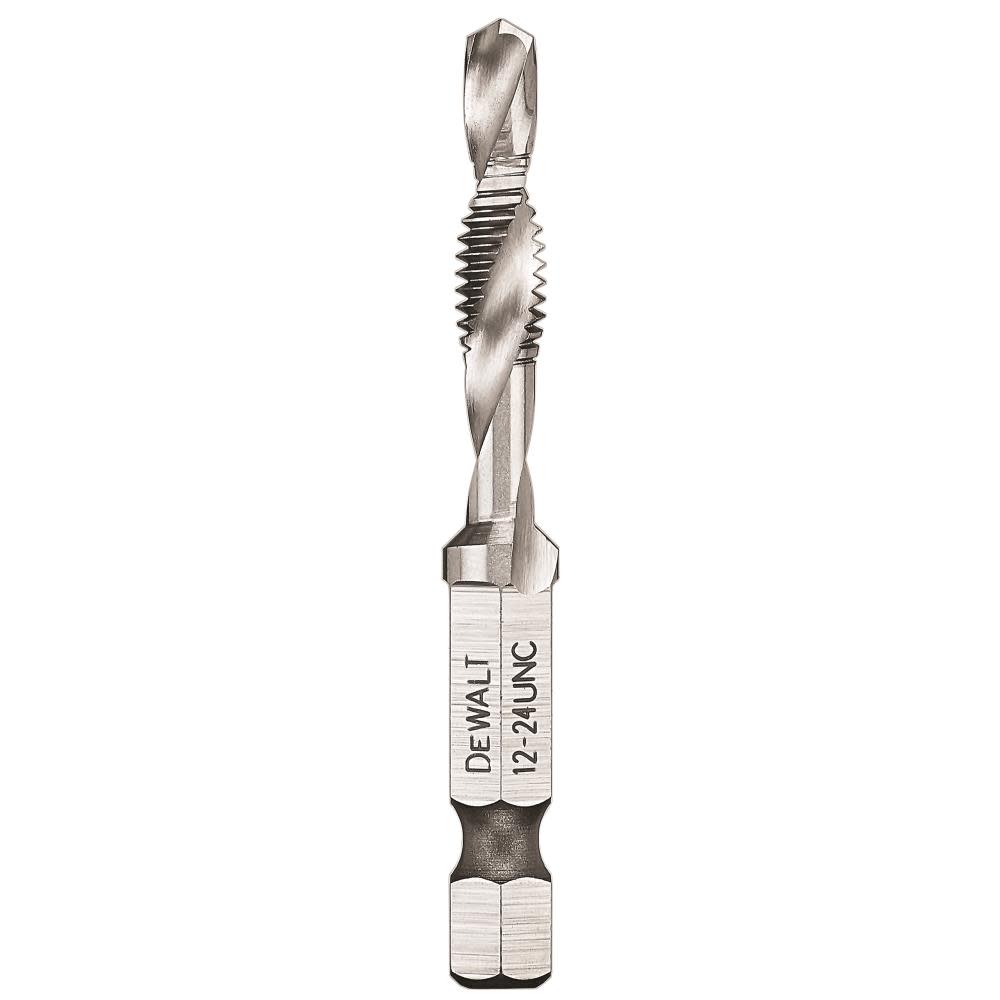 

DEWALT 12-24 UNC Drill Tap 1/4 In. Capacity
