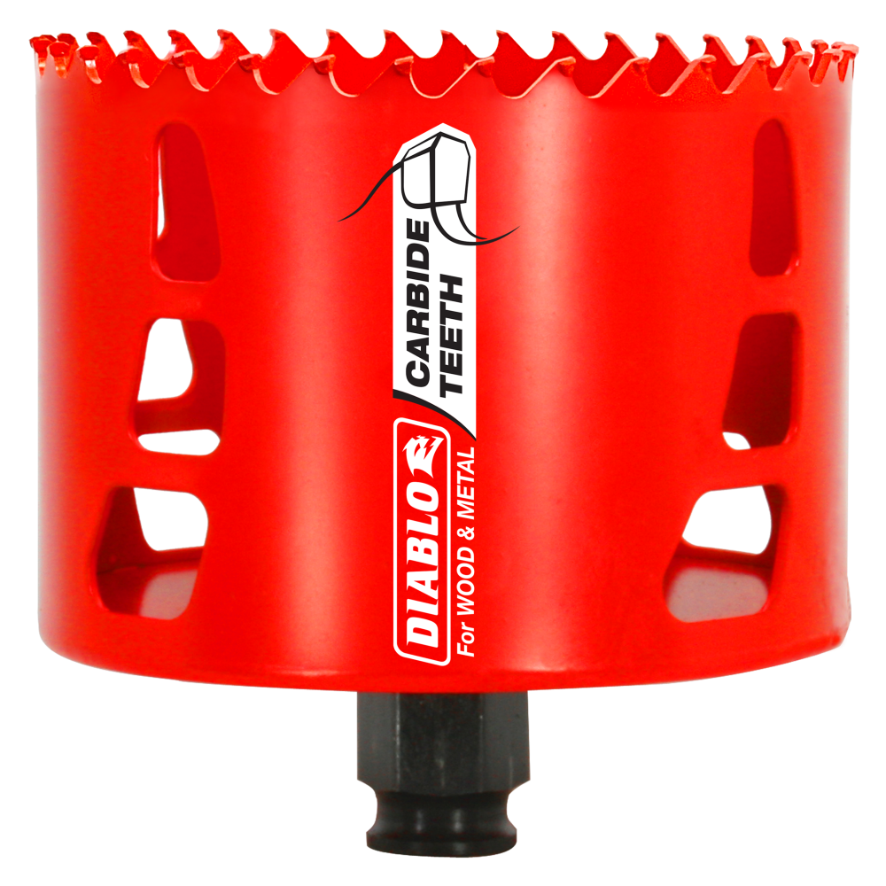 

Diablo Tools 3-5/8" (92mm) Carbide-Tip Wood & Metal Holesaw